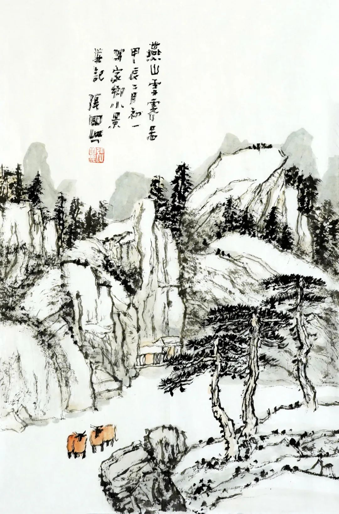 著名画家张国兴应邀参展“飞入寻常百姓家——绘画作品惠民特邀展”，展期至6月16日