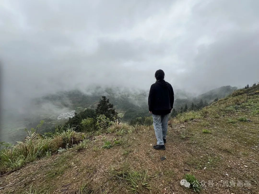 周青写生三清山丨于迂回曲折处豁然开朗，于山穷水尽处柳暗花明