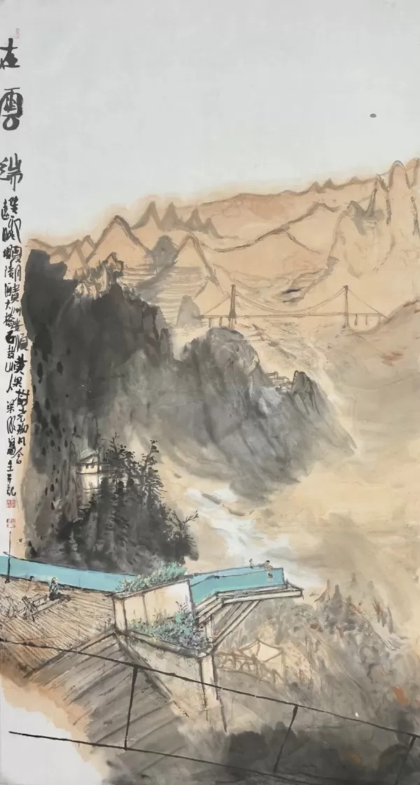 “看山看水——梁明艺术展”前言丨范迪安：探索山水画秉持鲜明的现代意识