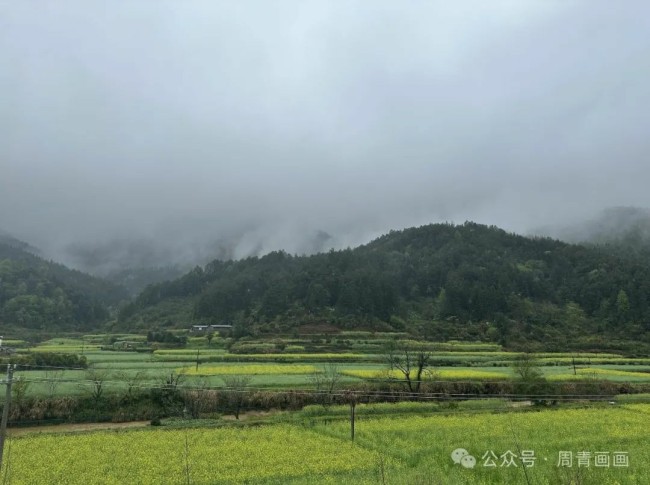 周青写生婺源丨看四季更迭，绘诗意画卷