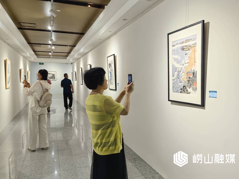 “又见崂山——中国山水画名家邀请展”在青岛开展，展期至6月30日