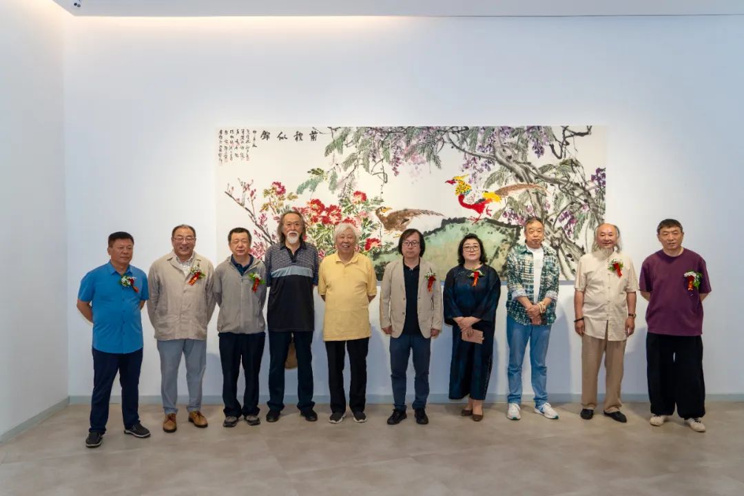 “汲古开新——当代中国画名家写意画作品展”在苏州昆山市开幕，展期至6月30日