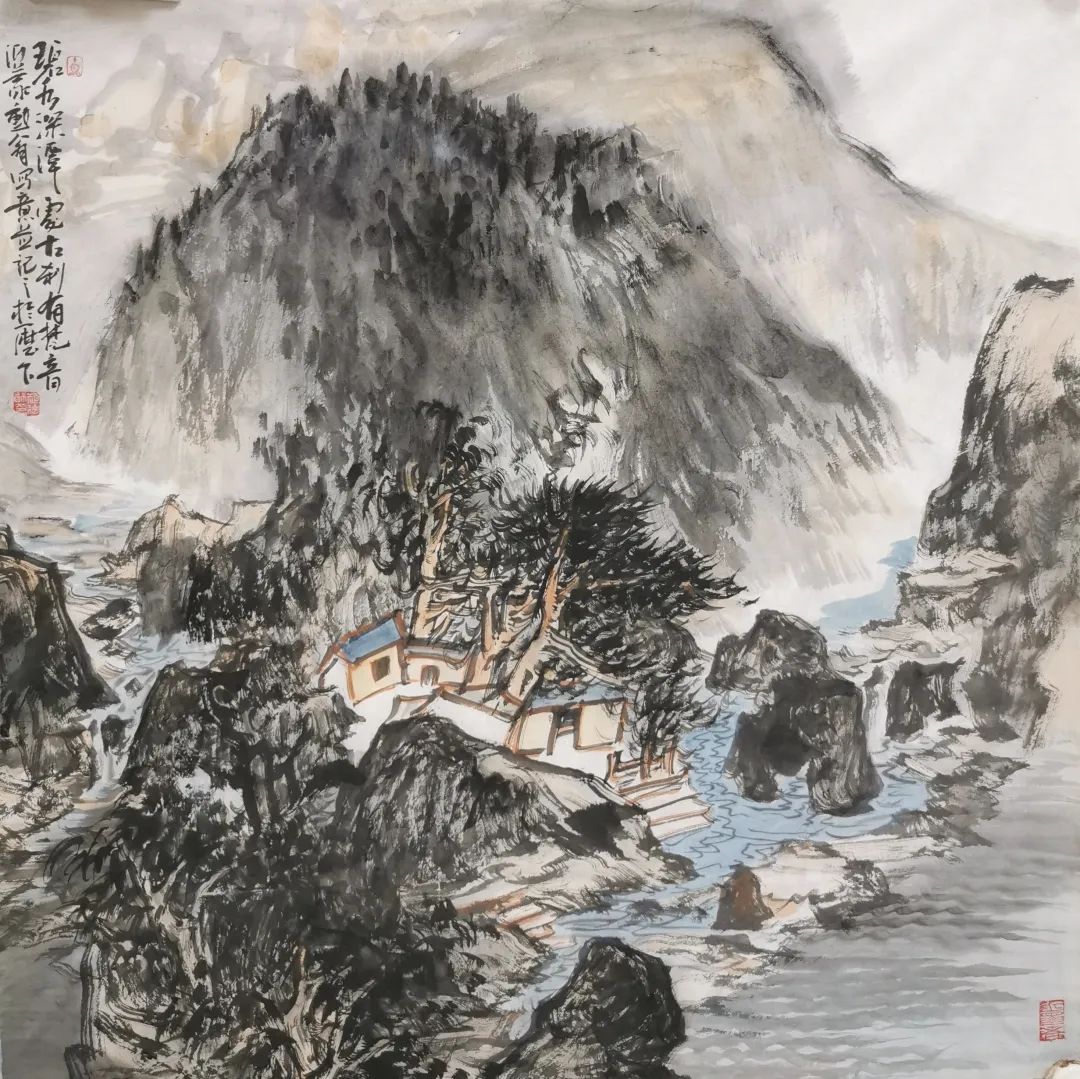 赵德勋山水画丨师古师造化只顾攀登，笔墨出意境画风生动