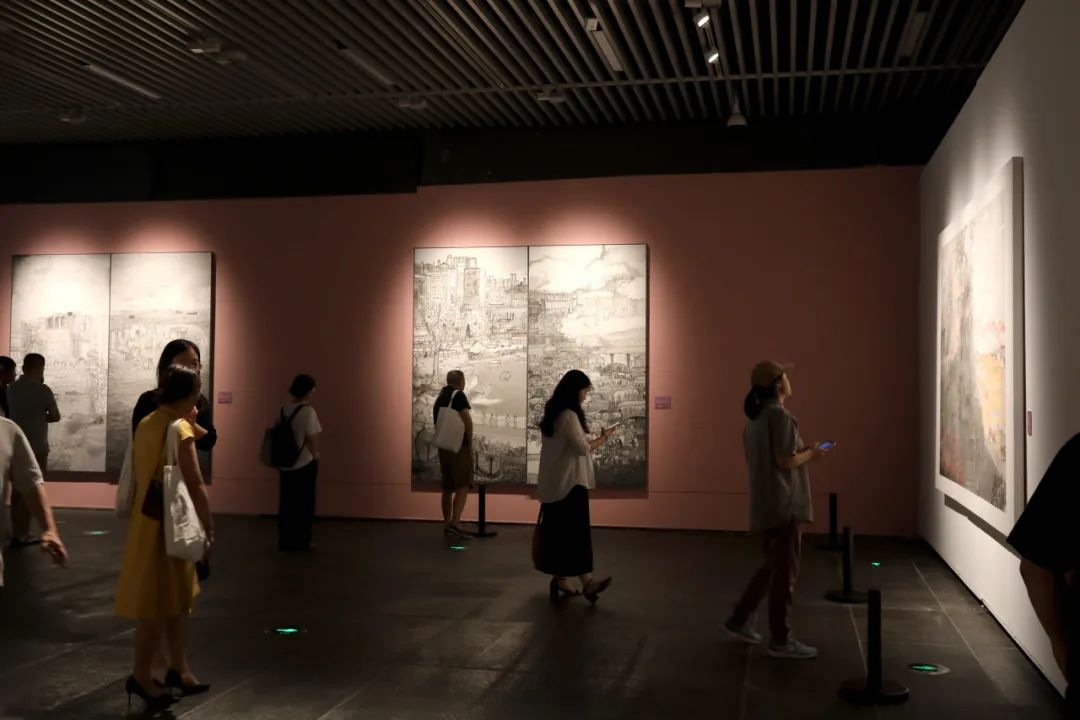 “志道·游艺——中国国家画院六人展”在湖南美术馆盛大开幕，展期至7月5日