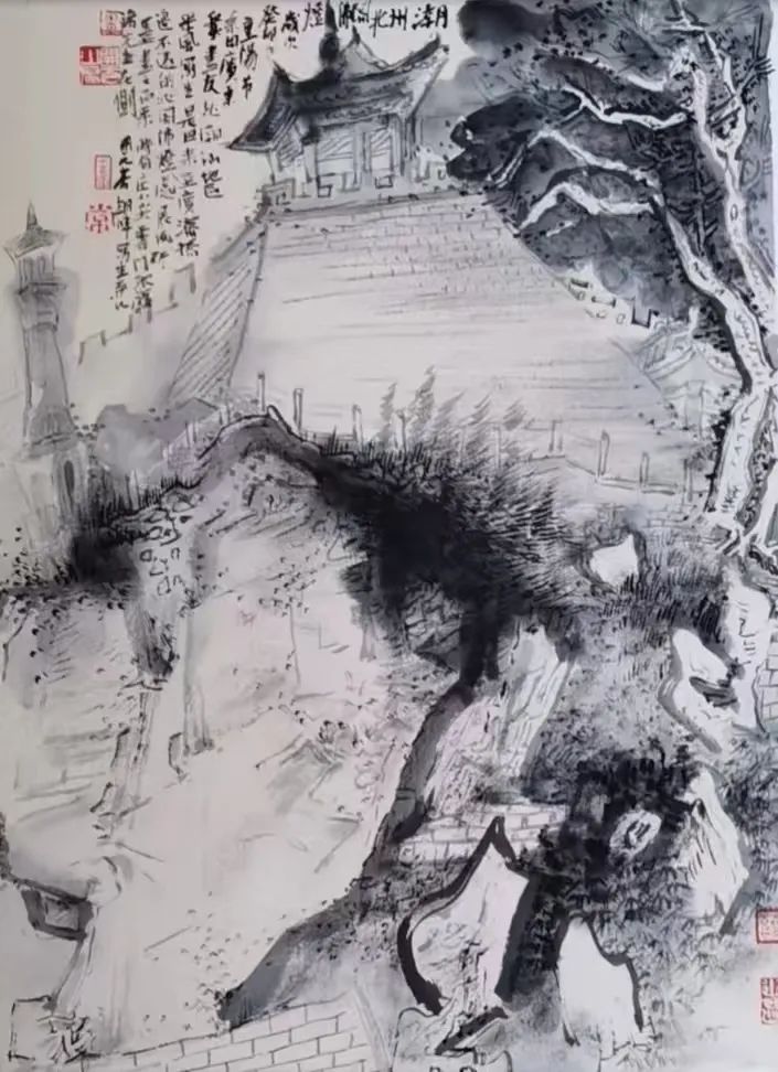 本周六，相约济南“一抹清凉——甲辰夏至中国画六人作品展”