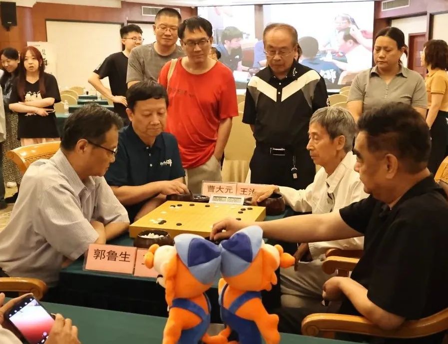 大师遇见大师——玲珑轮胎山东围棋队正式成立