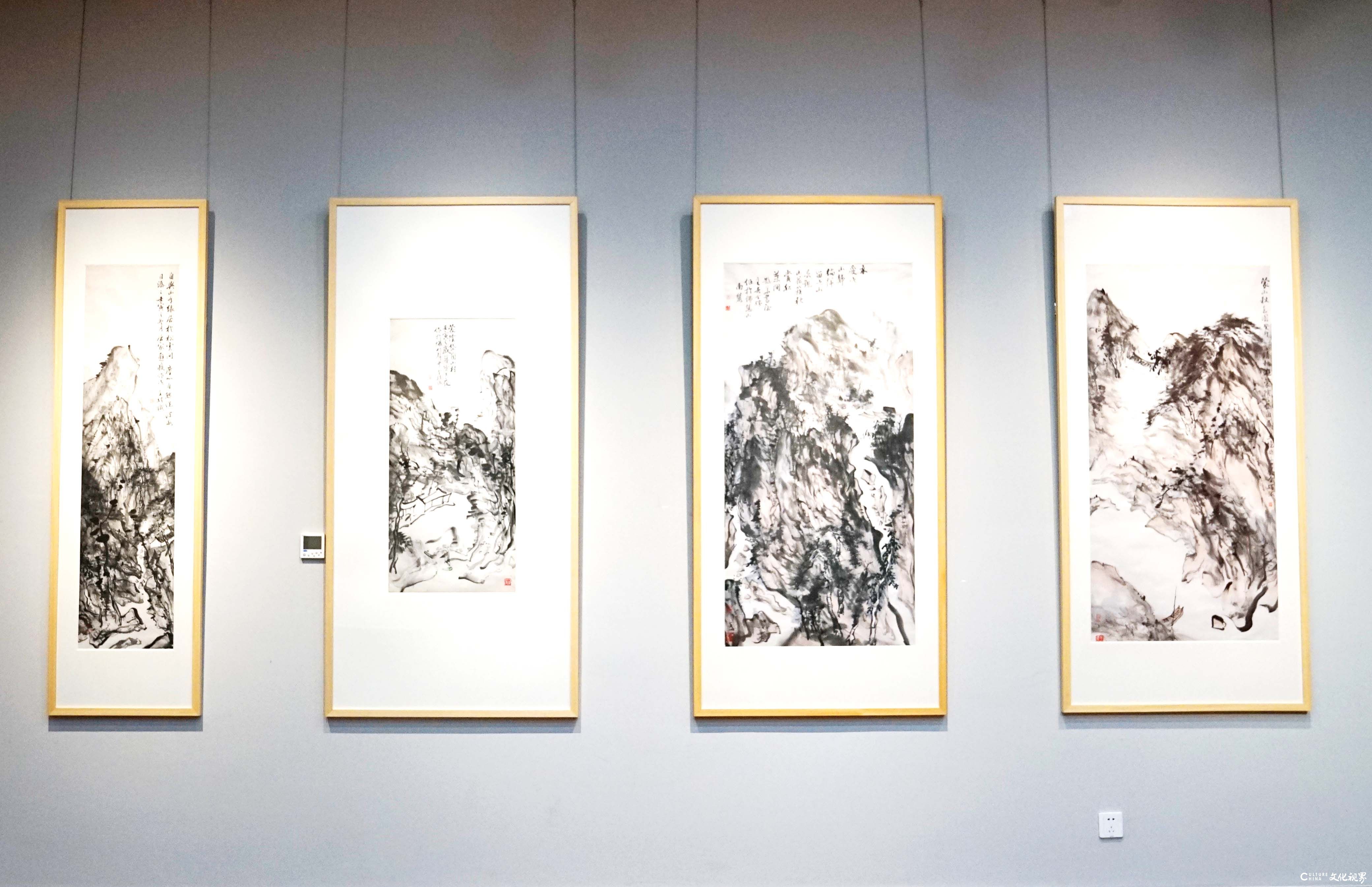 炎夏送清凉！“一抹清凉——甲辰夏至中国画六人作品展”在济南盛大开展