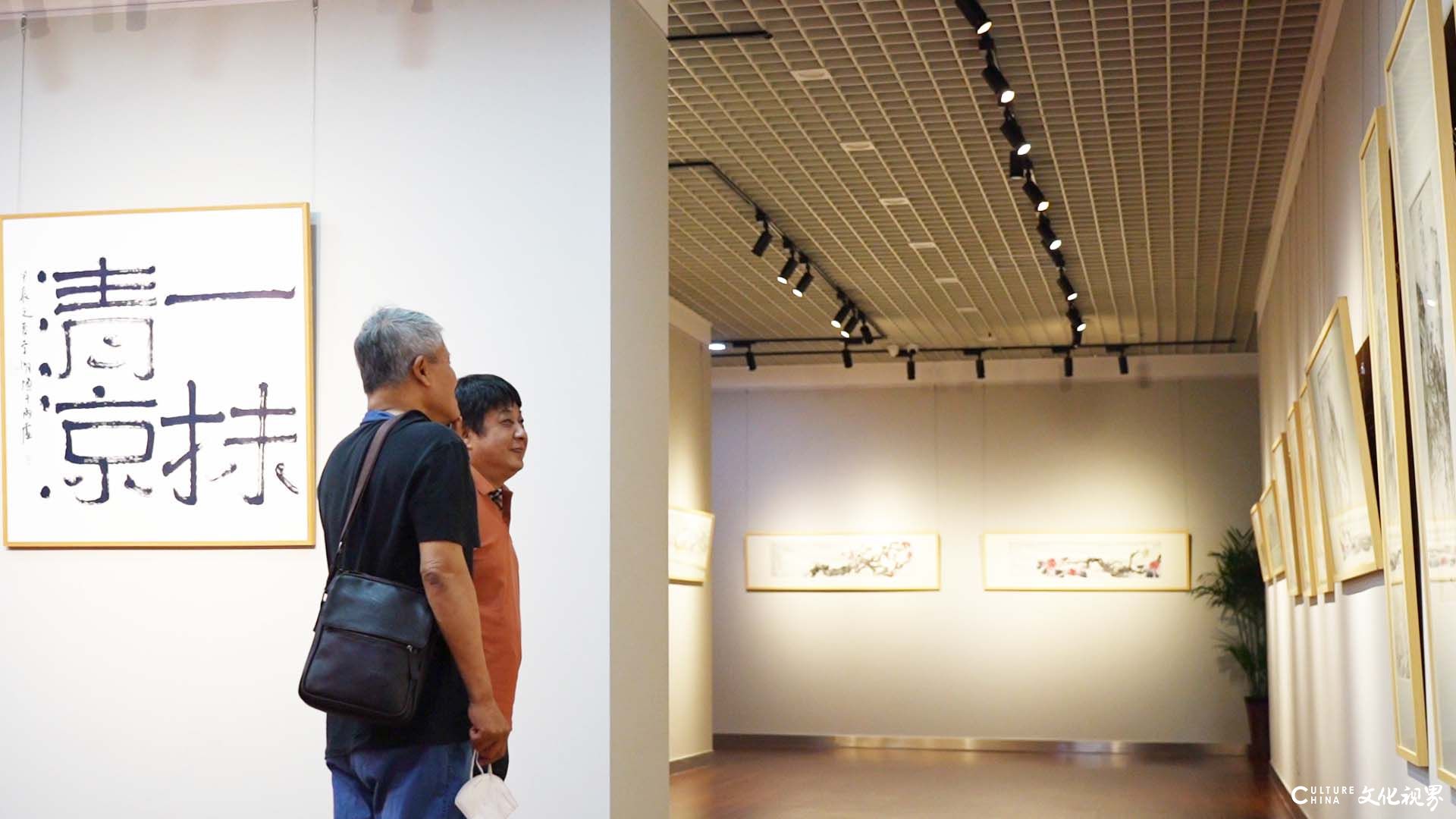 炎夏送清凉！“一抹清凉——甲辰夏至中国画六人作品展”在济南盛大开展