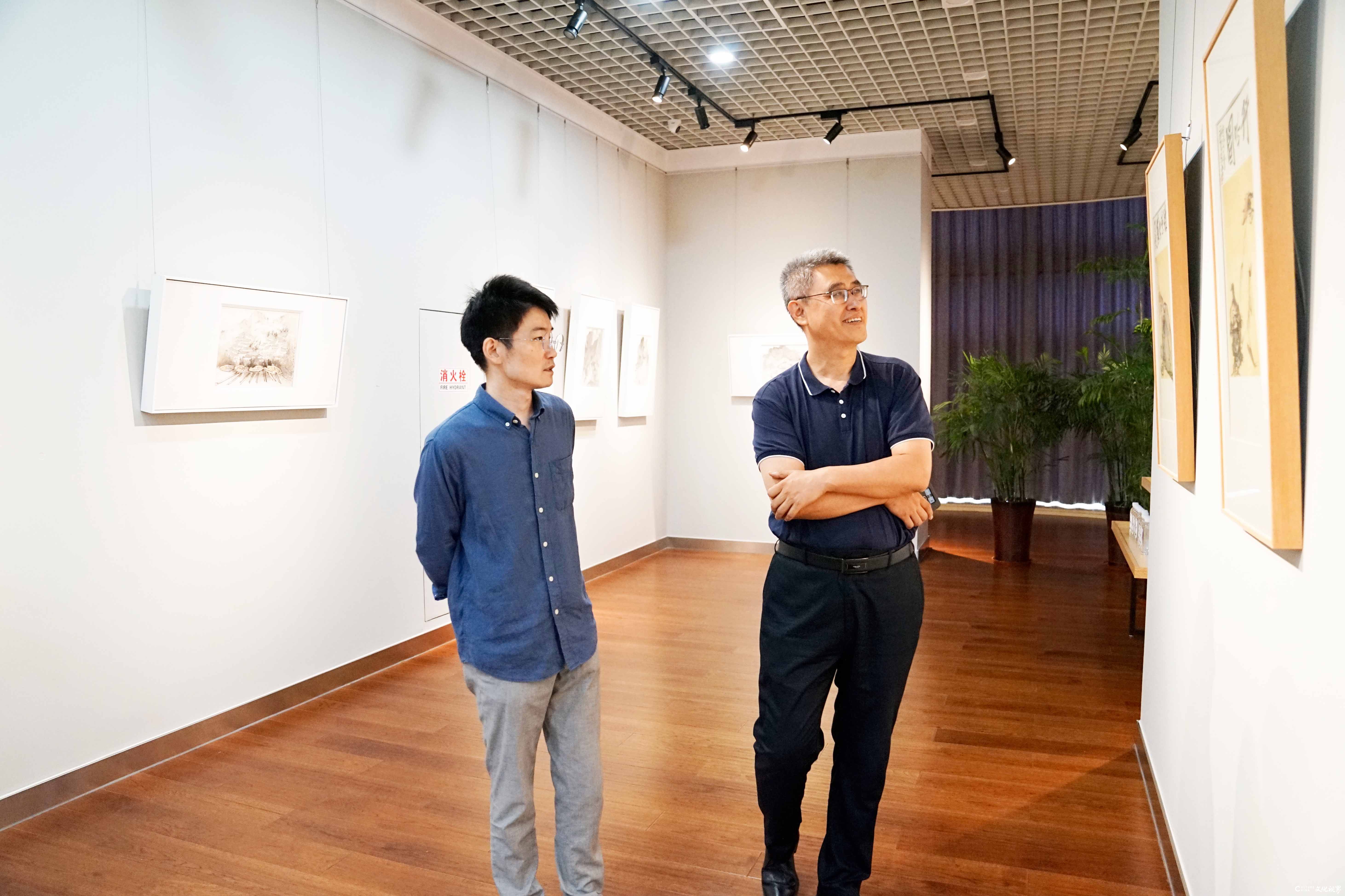 炎夏送清凉！“一抹清凉——甲辰夏至中国画六人作品展”在济南盛大开展