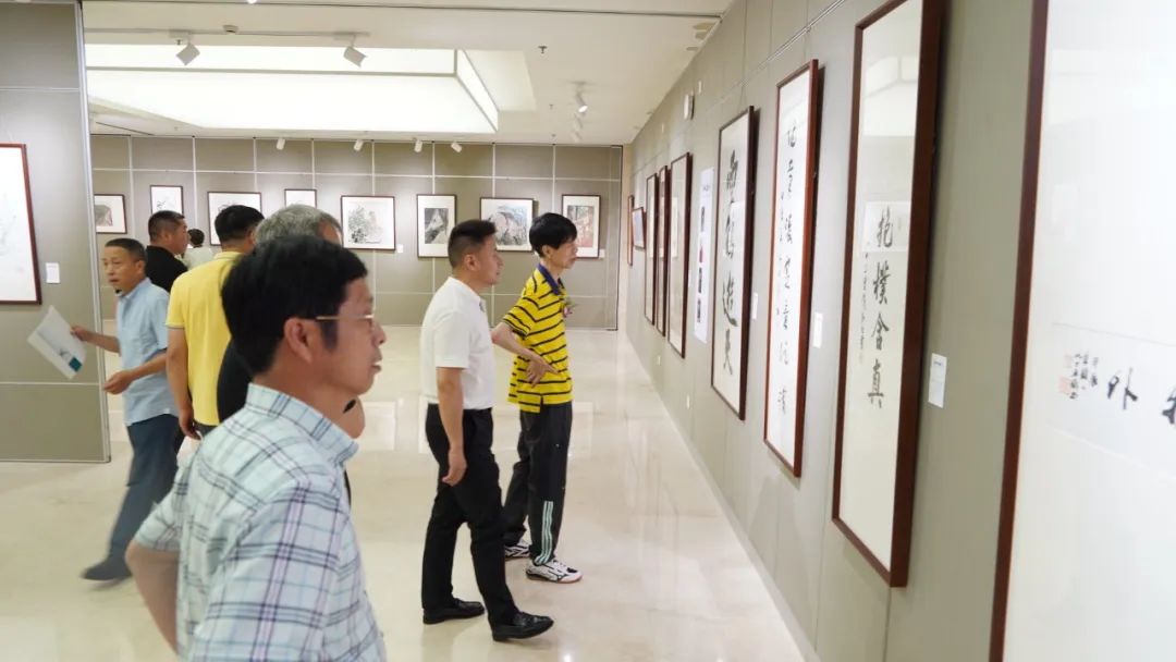 “游心物外——范一冰、任庆萍、左文辉、黄建时中国画作品展”在湖州开幕，展期至6月30日