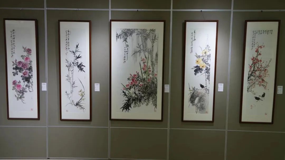 “游心物外——范一冰、任庆萍、左文辉、黄建时中国画作品展”在湖州开幕，展期至6月30日