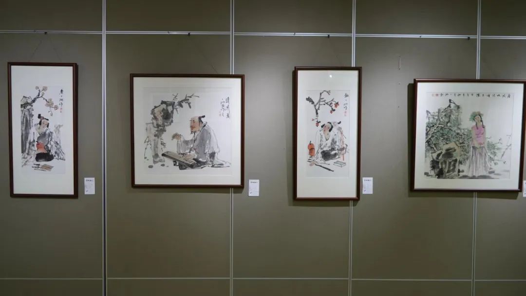 “游心物外——范一冰、任庆萍、左文辉、黄建时中国画作品展”在湖州开幕，展期至6月30日