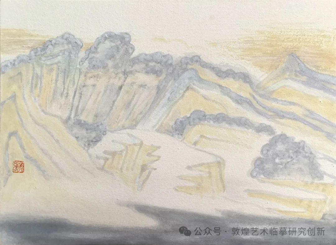 心境·敦煌——当代画家四人联展丨马强：远山如黛，近水微澜，表达内心的平静与安宁