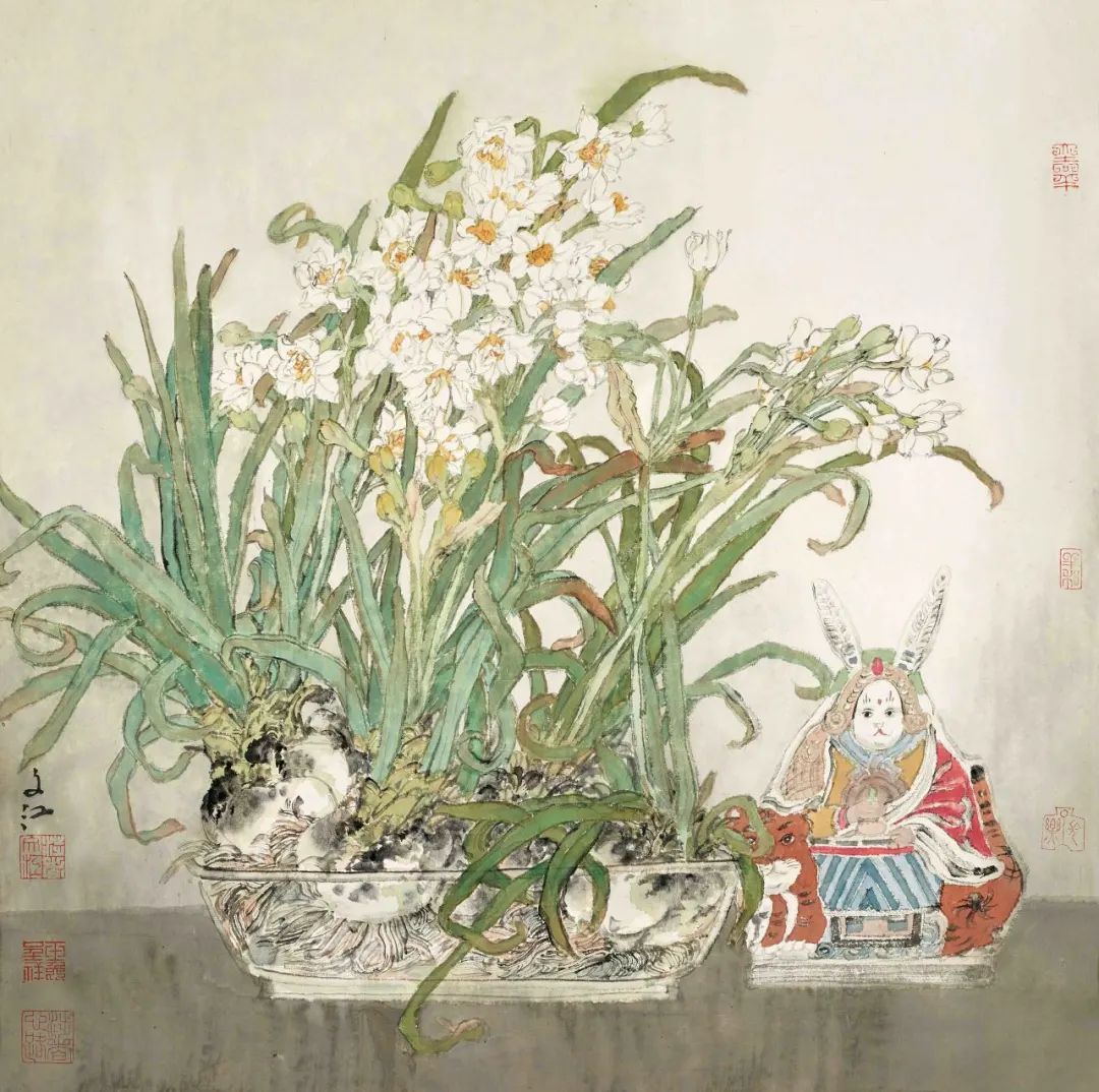 花间寻意·当代花鸟画研究展 |于文江：把水墨精神注入工笔画创作