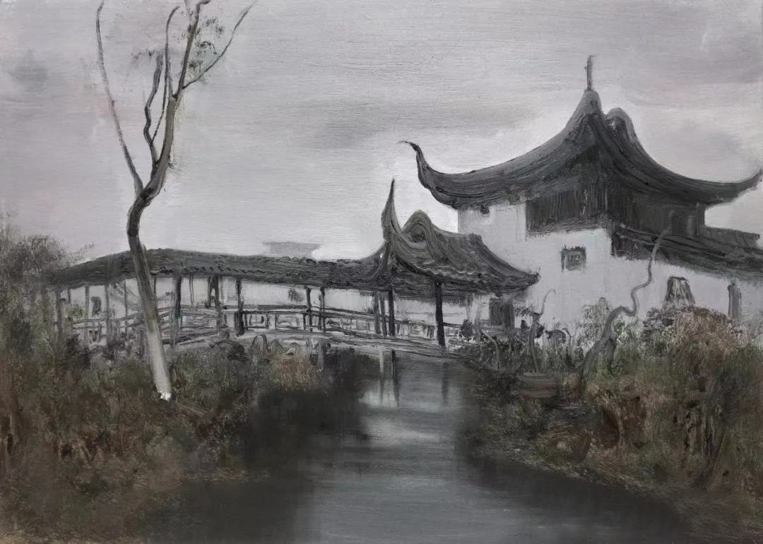 陆庆龙的风景油画，每一幅都充满了生命力和情感