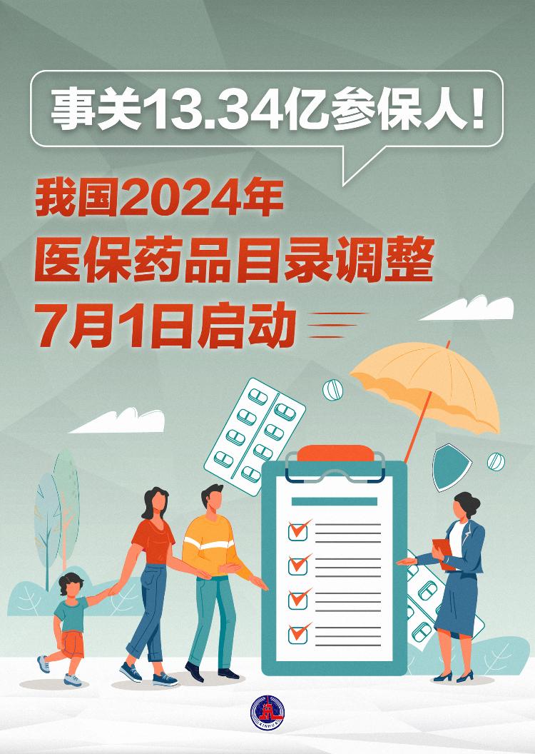 事关13.34亿参保人！2024年医保药品目录调整今日启动