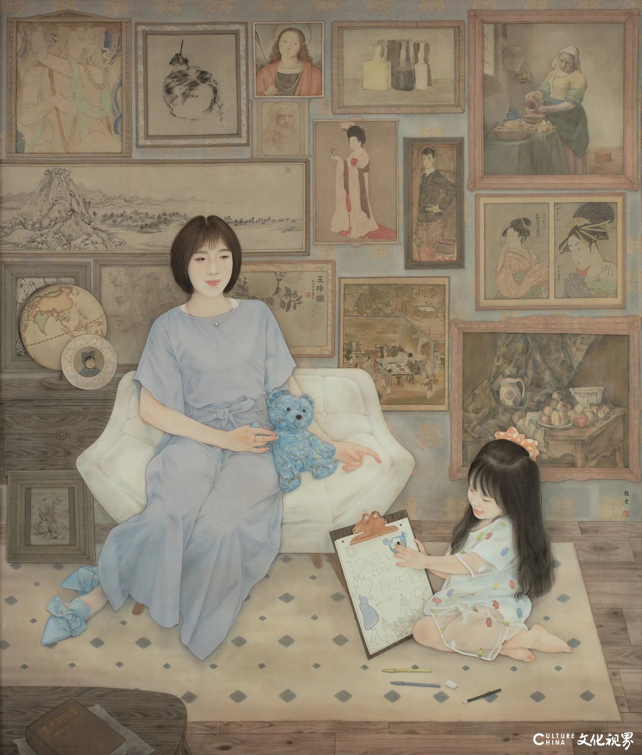 “和美湾区——粤港澳大湾区美术作品邀请展”在深圳开展，展至7月17日