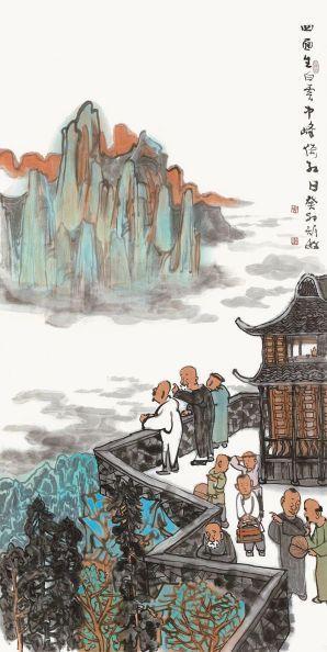 “水韵江苏——当代江苏中国画作品巡展”（淮安站）开幕，展期至7月9日