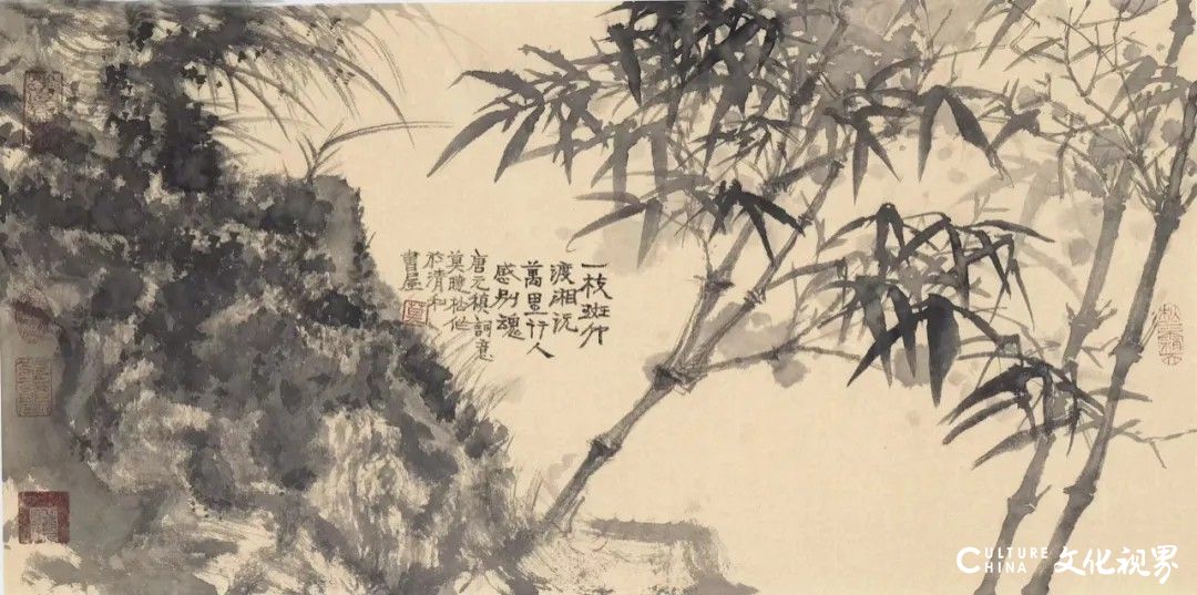 莫晓松花鸟画丨于笔墨古雅中见天地之苍茫，在明丽设色间咏意蕴之悠远