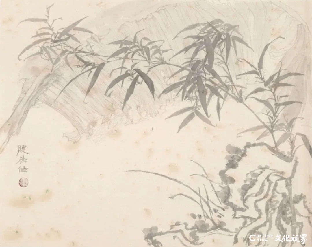 莫晓松花鸟画丨于笔墨古雅中见天地之苍茫，在明丽设色间咏意蕴之悠远