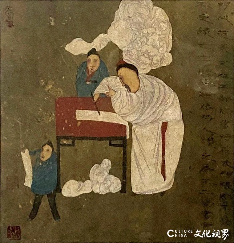 “清风——天津画院廉政文化书画作品展览”在天津现代美术馆开展