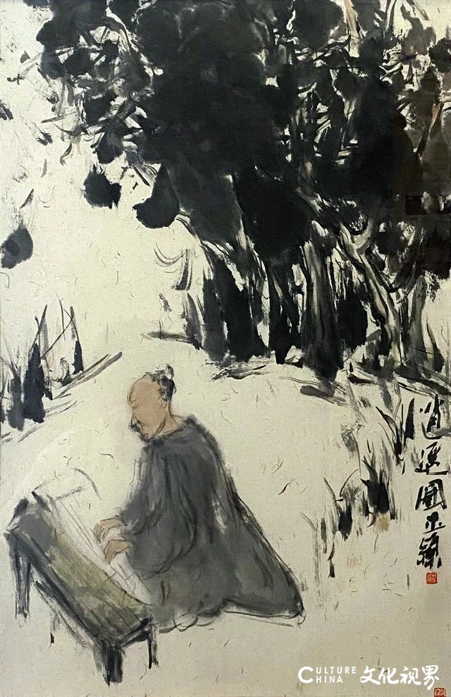 “清风——天津画院廉政文化书画作品展览”在天津现代美术馆开展