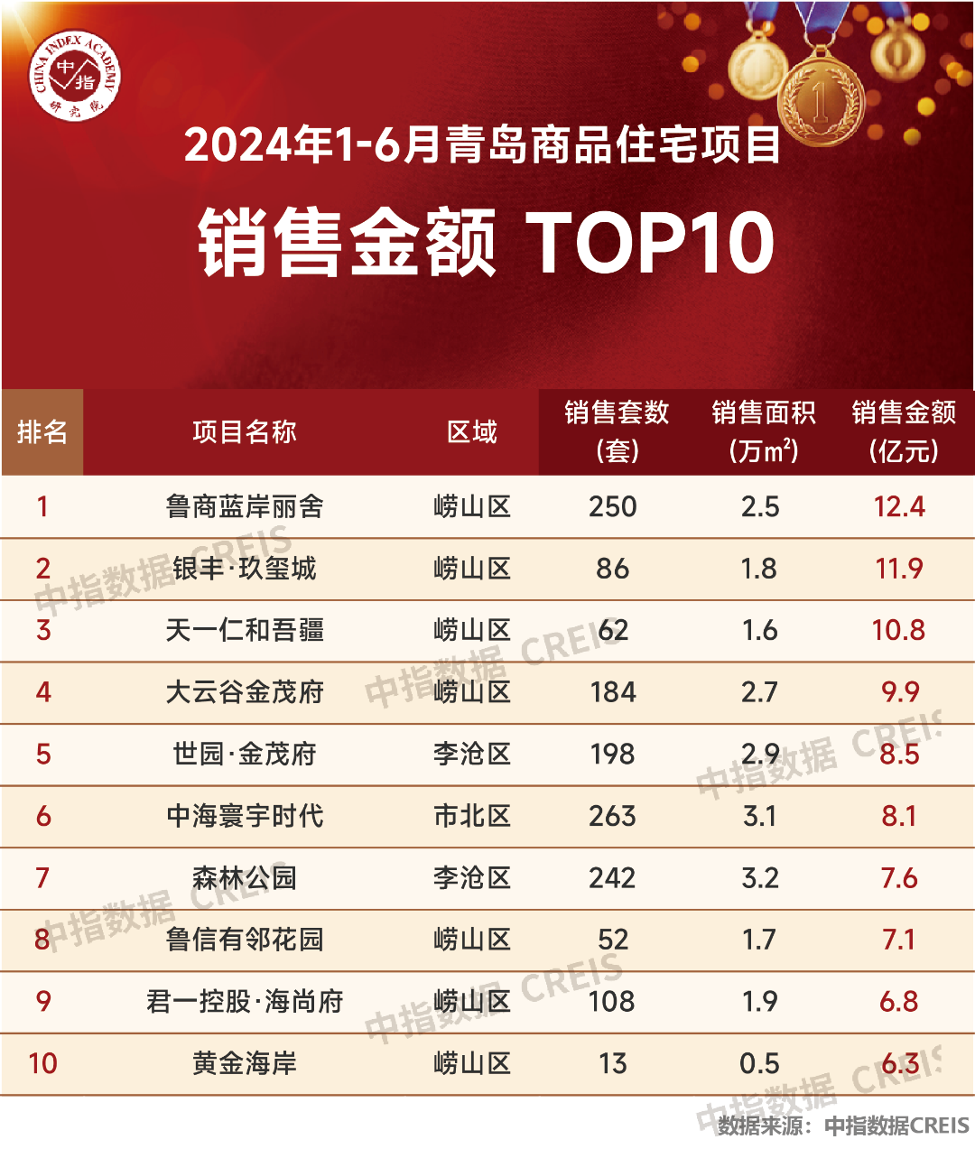 荣耀加冕 佳绩履新——银丰地产登榜2024山东房企上半年销售榜TOP5