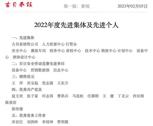 古贝春集团担保风波：被追偿近3300万变为2650万，背后运作或涉违规