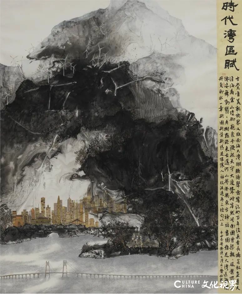 今晚19:30相约海南卫视《艺术与岛》，感受任赛“新山水画”中的仙气