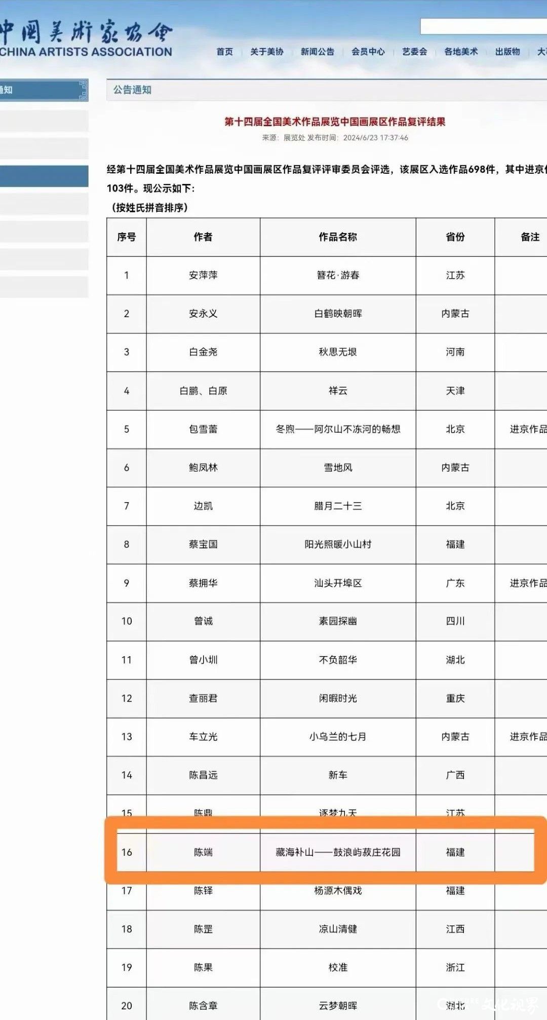 【第十四届全国美展】陈端《藏海补山——鼓浪屿菽庄花园》丨厚重饱满的色调和肌理，明快优雅的诗意情调