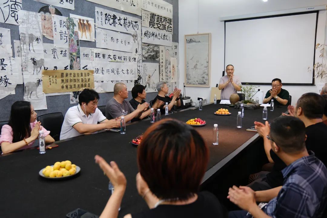 传统青绿山水与水墨技法的结合｜众家谈“烟霞会景——岳增光山水画作品展”