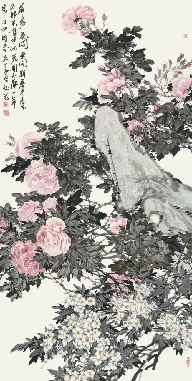 颜萌·花鸟画 | 画面散发灵动潇洒之气，布局透露中和大气之美