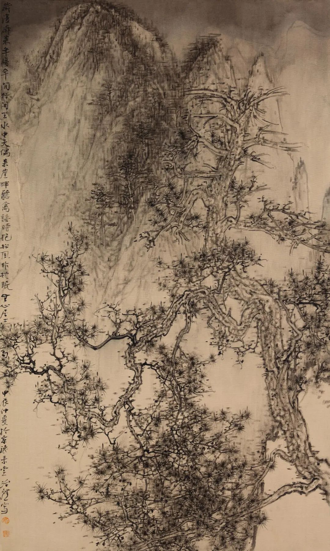 笔墨传神、精妙朴雅，著名画家范治斌应邀参展“与大家同行·中国书画名家作品云展”