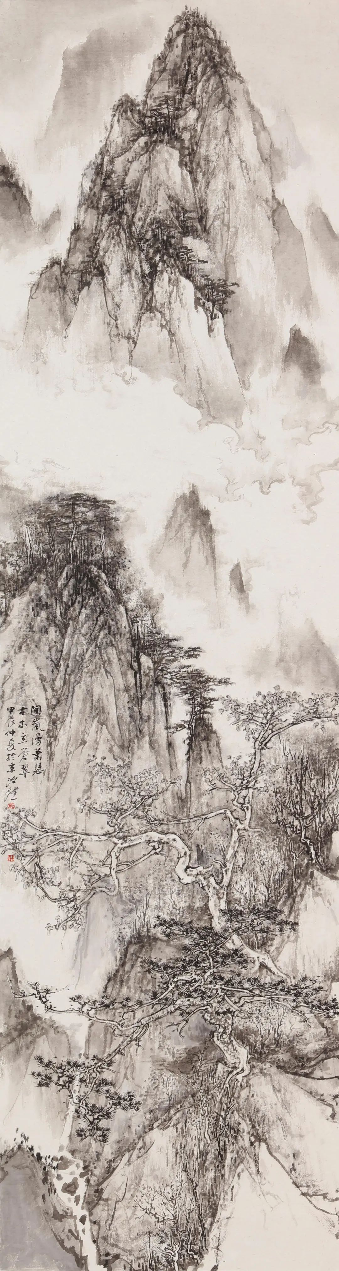 笔墨传神、精妙朴雅，著名画家范治斌应邀参展“与大家同行·中国书画名家作品云展”