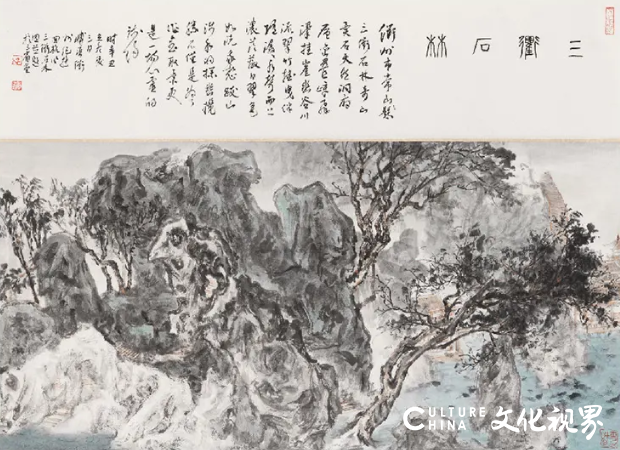 “蔚然拾色——鲁浙艺术家中国画交流展”将于明日在山东出版美术馆开幕