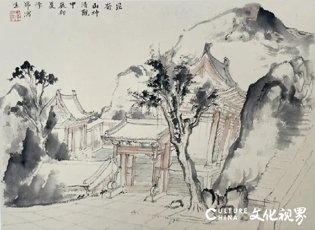 “蔚然拾色——鲁浙艺术家中国画交流展”将于明日在山东出版美术馆开幕