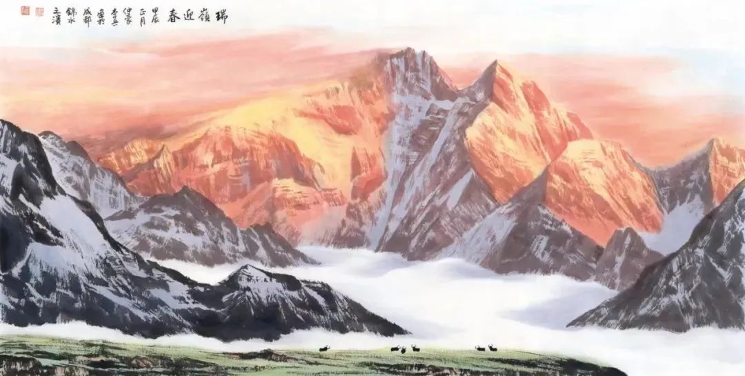 李兵画雪山 | 落笔为意周所用，新意为心意所创