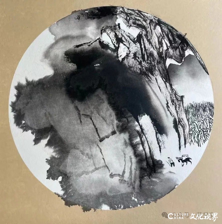 岳海波说“一画”丨“一画”就是“一笔画”，绘画风格浑然天成、真实自然