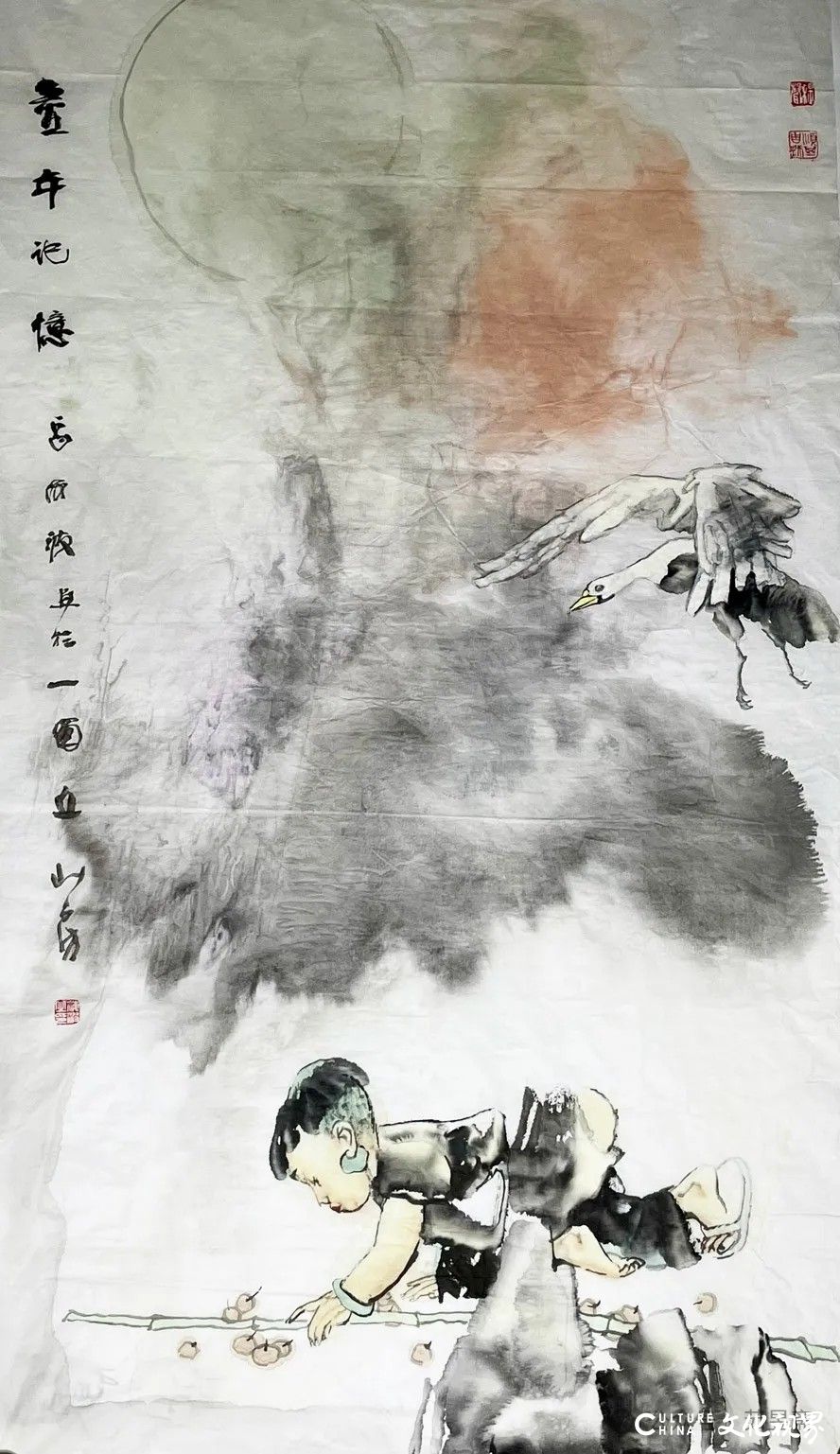 岳海波说“一画”丨“一画”就是“一笔画”，绘画风格浑然天成、真实自然