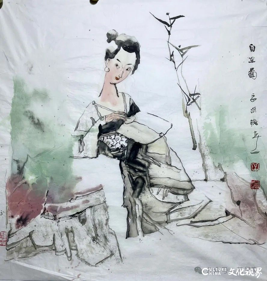 岳海波说“一画”丨“一画”就是“一笔画”，绘画风格浑然天成、真实自然