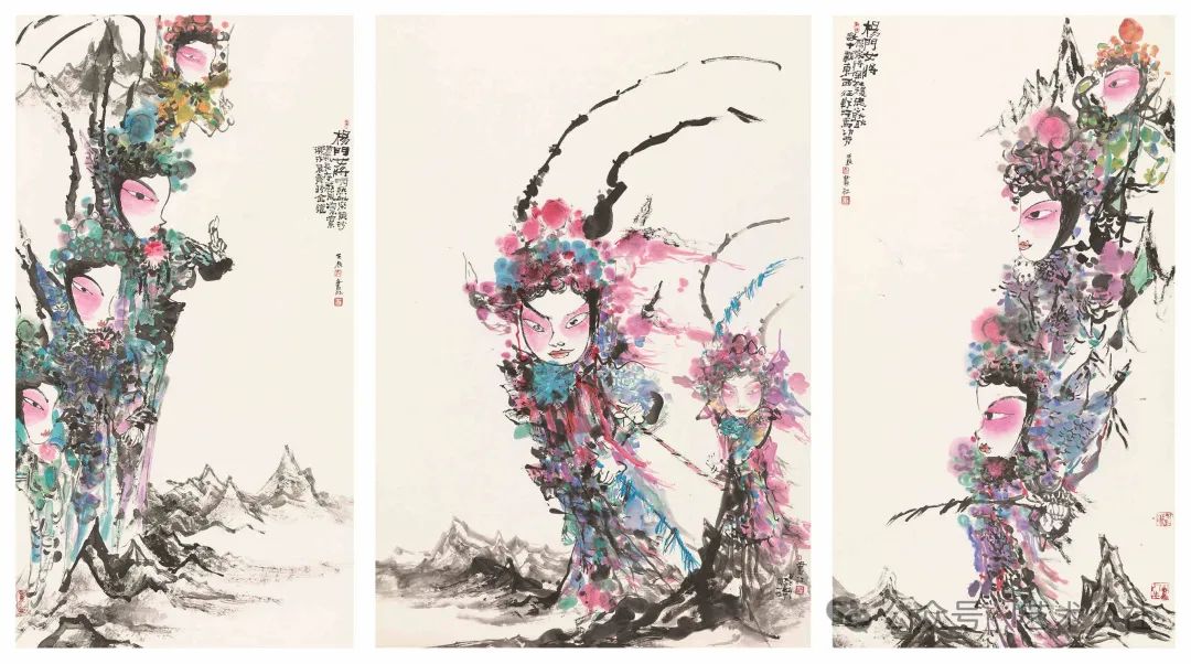 丰富的笔墨韵味 诗意的绘画情调，著名画家马书林应邀参展“与大家同行·中国书画名家作品云展”