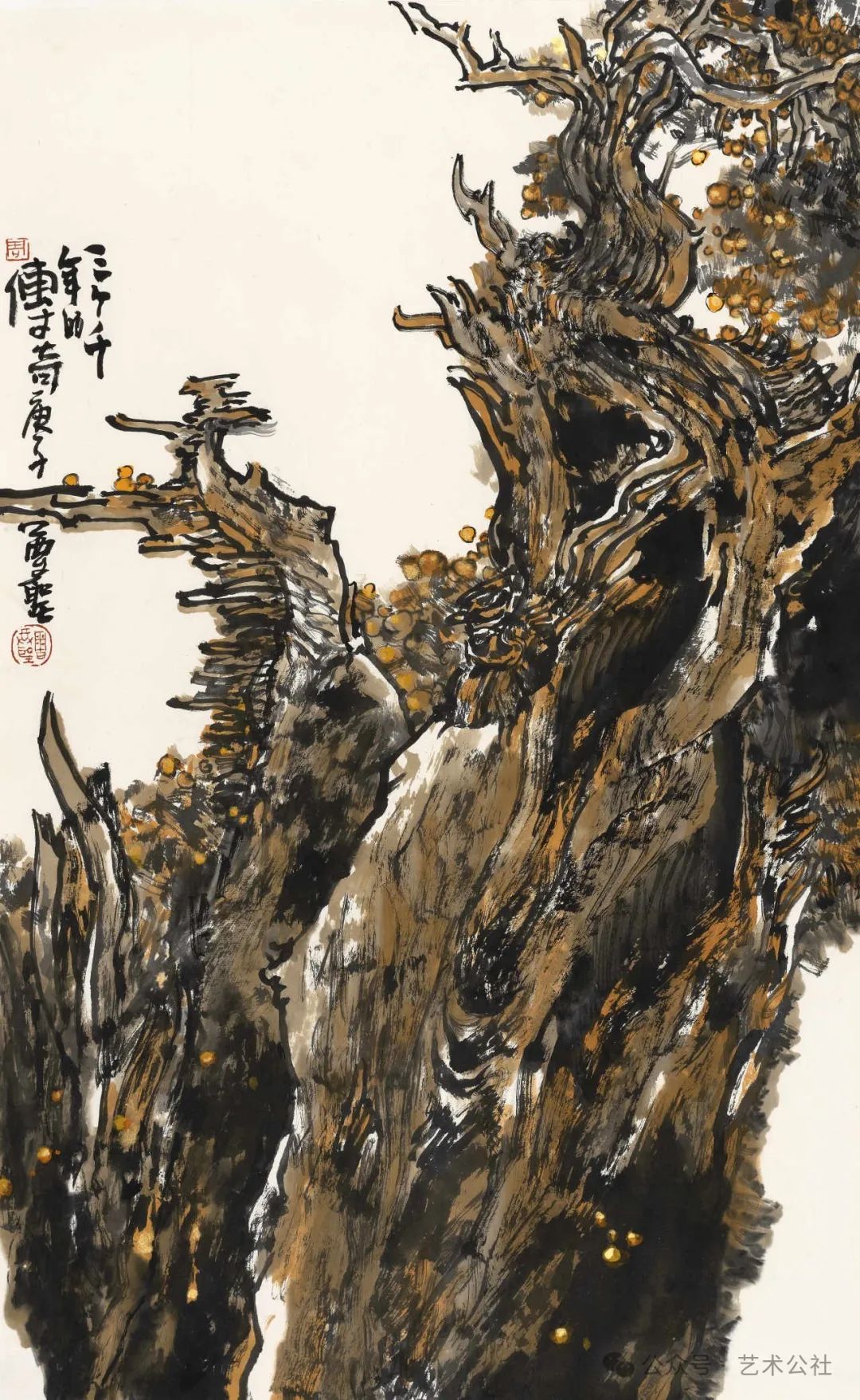 用色彩定义地域，著名画家周尊圣应邀参展“与大家同行·中国书画名家作品云展”