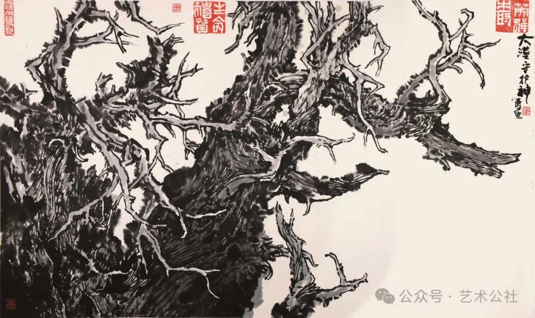 用色彩定义地域，著名画家周尊圣应邀参展“与大家同行·中国书画名家作品云展”