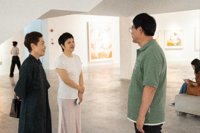 “风从黄河来——于来油画作品展”昨日在上海展出