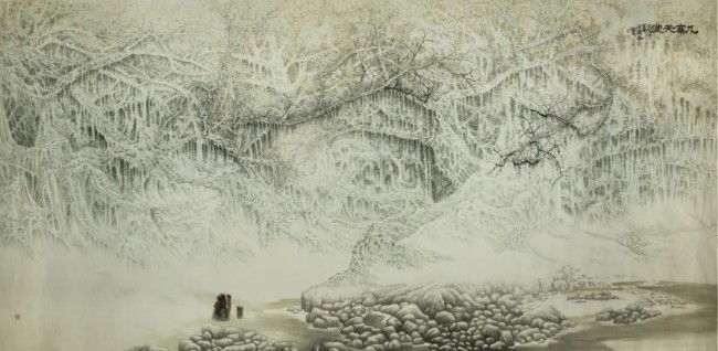 “笔墨精神——当代中国画传承与创新百家学术邀请展”丨朵尔基：对神山圣水的朝圣之旅