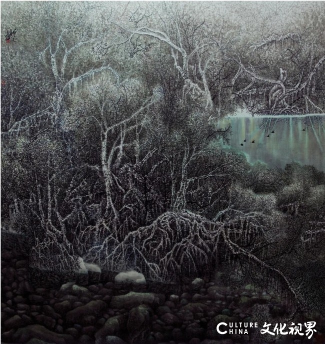 “笔墨精神——当代中国画传承与创新百家学术邀请展”丨朵尔基：对神山圣水的朝圣之旅