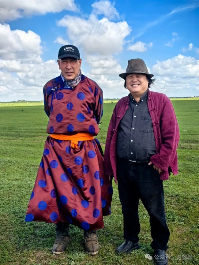 陈一峰锡林郭勒写生丨忘情天地间，寻找表现大写意人物力量的符号