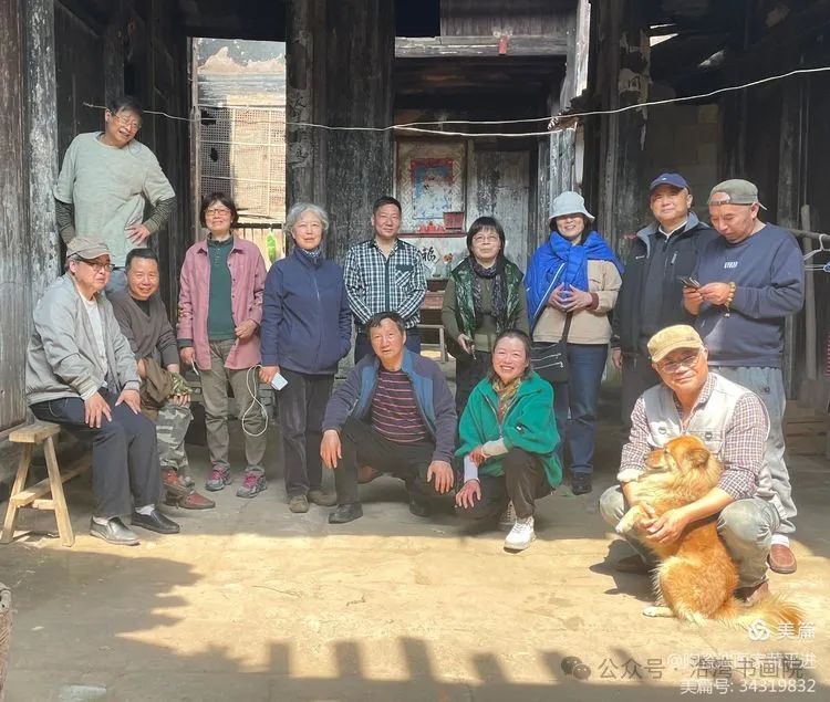 王可大江西洽湾写生丨让艺术与洽湾共舞