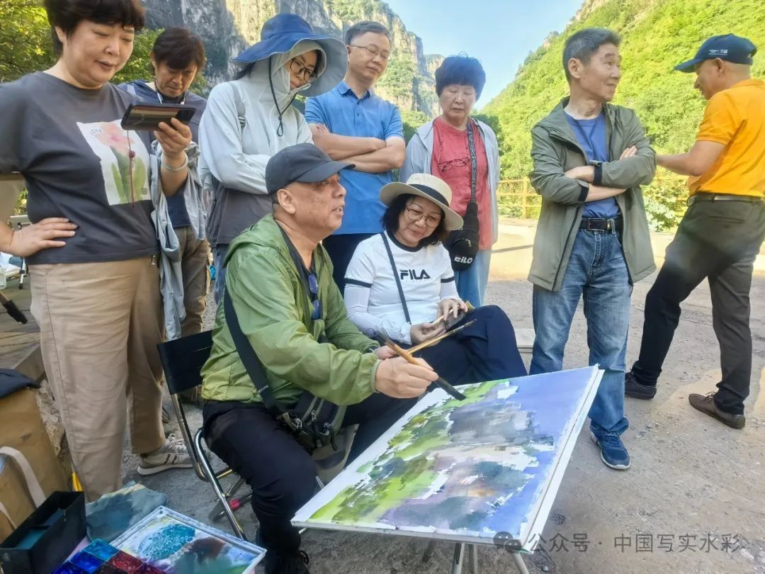 李利民 | 2024山西太行山避暑水彩写生之旅作品欣赏