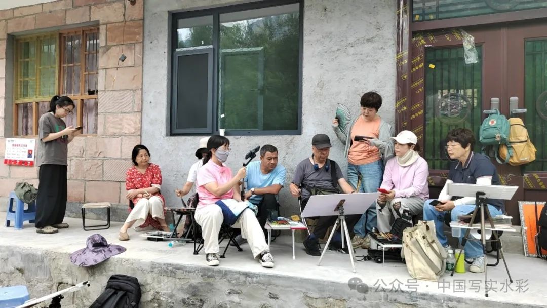 李利民 | 2024山西太行山避暑水彩写生之旅作品欣赏